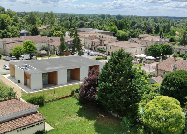 Vue aérienne de Paillet